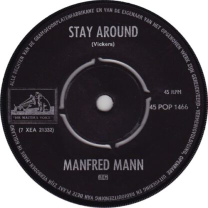 Manfred Mann ‎– If You Gotta Go, Go Now (7"si NL 1965) g+/vg++ - Afbeelding 2