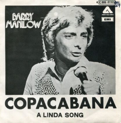 Barry Manilow ‎– Copacabana (7"si Belgium 1978) vg+/vg+