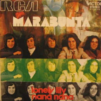 Marabunta ‎– Lonely Lily / Nana Nana (7"si Spain 1971) nm-/vg+ PROMO!