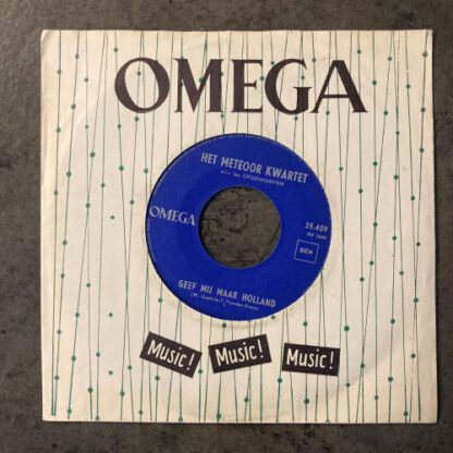 Het Meteoor Kwartet ‎ ‎– Geef Mij Maar Holland (7"si NL 1964) vg+/vg++ - Afbeelding 3