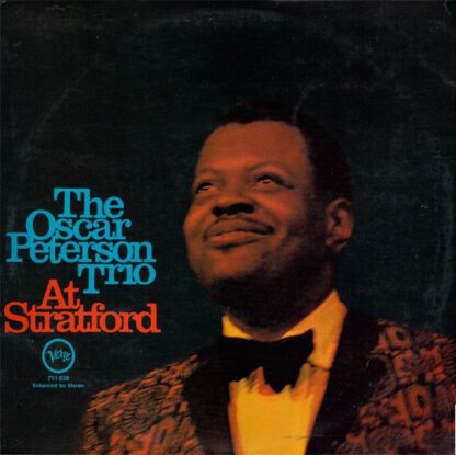 Oscar Peterson ‎– At Stratford (LP Germany 1974) Reissue of 1957 original - Enhanced for Stereo nm/vg++