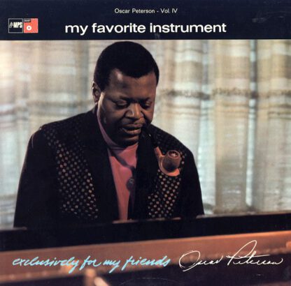 Oscar Peterson ‎– My Favorite Instrument - Oscar Peterson Vol. IV (LP Germany 1974) nm/nm-