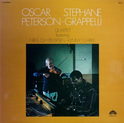 Oscar Peterson - Stéphane Grappelli Quartet Vol. 1 (LP France 1973) nm/vg++