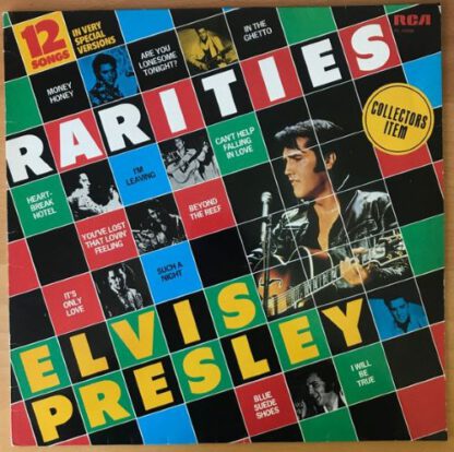 Elvis Presley ‎– Rarities (12 Songs in Very Special Versions) LP NL 1982 (nm/nm)