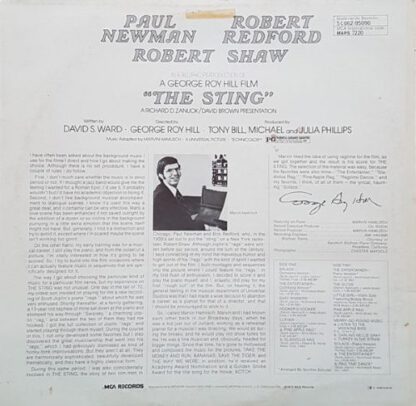 The Sting - Original Motion Picture Soundtrack featuring the Music of Scott Joplin (LP NL 1974) nm/vg++ - Afbeelding 2