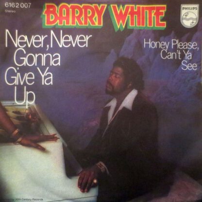 Barry White ‎– Never, Never Gonna Give Ya Up ( 7"si Germany 1974) nm/vg+