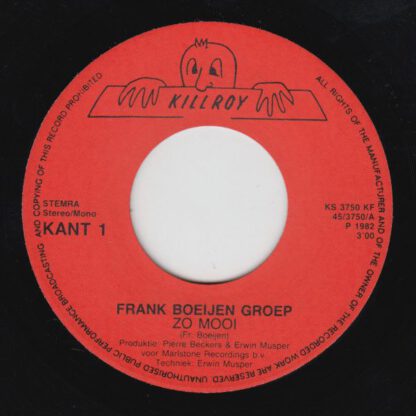 Frank Boeijen Groep ‎– Zo Mooi (7"si NL 1982) nm/vg++ - Image 2