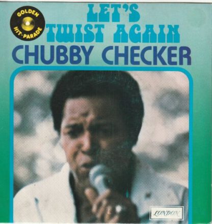 Chubby Checker ‎– Let's Twist Again / The Twist (7"si Belgium 1979) reissue of 1961 original vg++/vg