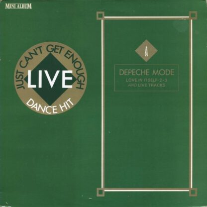 Depeche Mode ‎– Love In Itself *2 mixes and 4 live tracks!*: Just Can't Get Enough (12"mini-LP France 1983) vg++/vg+