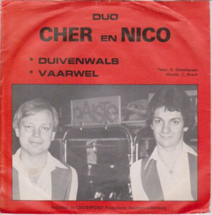 Duo Cher En Nico ‎– Duivenwals (7"si Belgium 1983) Gesigneerde Piraten Topper!! nm/nm