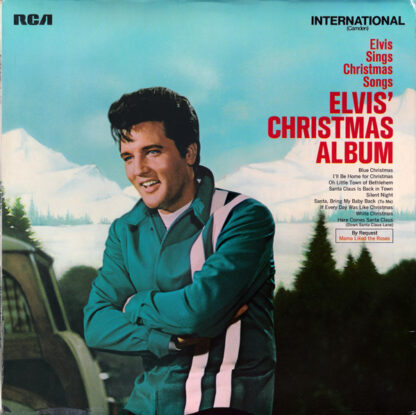 Elvis Presley ‎– Elvis' Christmas Album (7"LP US/UK 1970) vg+/vg+