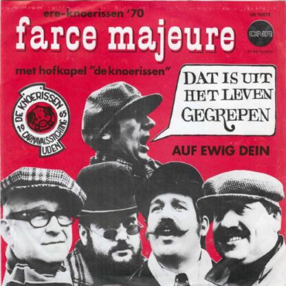 Farce Majeure ‎– Dat Is Uit Het Leven Gegrepen (7"si NL 1970) vg++/vg++