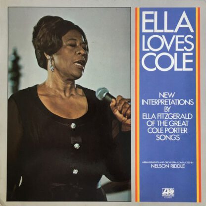 Ella Fitzgerald ‎– Ella Loves Cole (LP Germany 1973) vg++/vg++