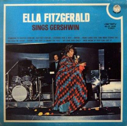 Ella Fitzgerald ‎– Ella Sings Gershwin (LP Italy 1974) re-release of 1950 original vg++/vg++