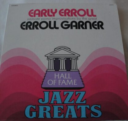 Erroll Garner – Early Erroll (Intimate Piano Improvisations by The Great Erroll Garner) LP US 1978 nm/nm