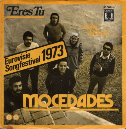 Mocedades ‎– Eres tú (7"si NL 1973) Eurovision Song Contest #2 vg++/vg