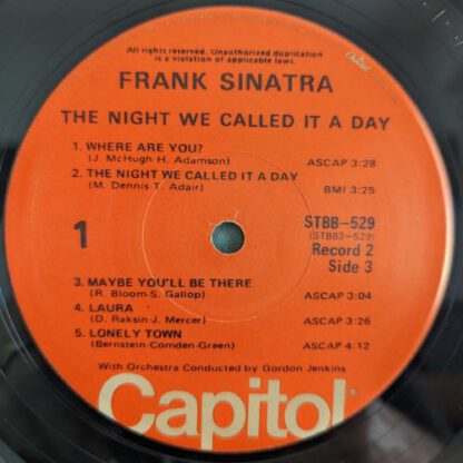 Frank Sinatra ‎– What Is This Thing Called Love / The Night We Called It a Day (2LP US 1970) vg++/vg++ - Image 6