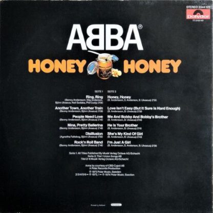 ABBA ‎– Honey, Honey (LP NL 1974) Rare (Early) Compilation Album! m-/nm - Image 2