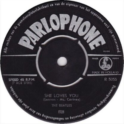 The Beatles ‎– She Loves You / I'll Get You  (7"si NL 1963) vg++/nm