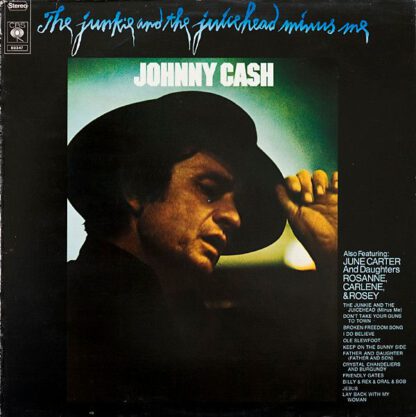 Johnny Cash ‎– The Junkie and the Juicehead Minus Me (LP NL 1974) vg+++/vg+