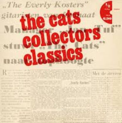 The Cats ‎– Collectors Classics (one-sided LP NL 1972) vg+/vg+