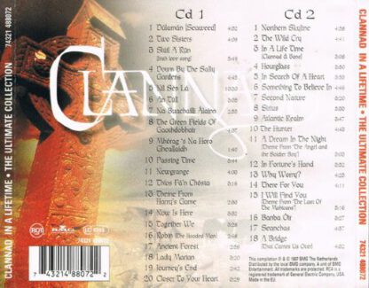 Clannad ‎– In a Lifetime - The Ultimate Collection (2CD NL 1997) vg+/vg+++ - Image 2