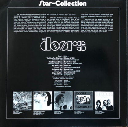 The Doors ‎– Star-Collection Vol. I + II (2LP NL 1977) nm/nm - Image 3