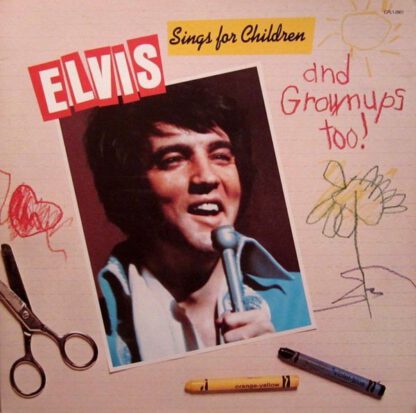 Elvis Presley ‎– Elvis Sings for Children and Grownups Too! (LP US 1978) vg+/vg++