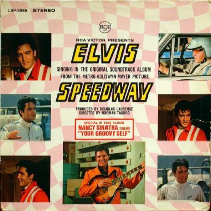 Elvis Presley ‎–  Speedway: Original Soundtrack Album (LP Germany 1968) vg/vg+++