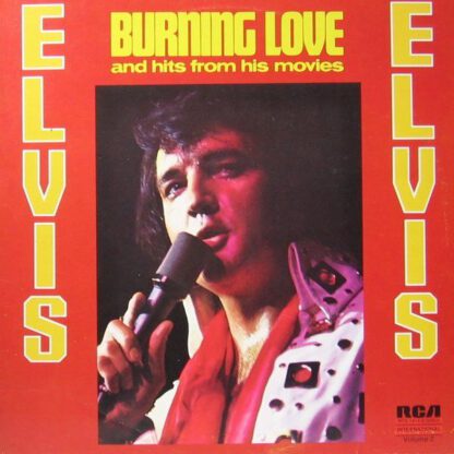 Elvis Presley ‎– Burning Love And Hits From His Movies, Vol. 2 (LP Germany 1972) vg+/vg++