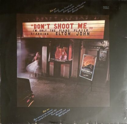 Elton John ‎– Don't Shoot Me I'm Only The Piano Player (LP Germany 1973) vg+/vg++ - Image 2