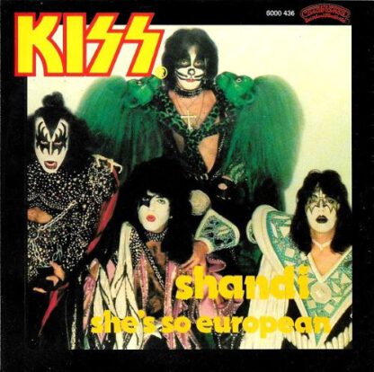 Kiss ‎– Shandi (7"si NL 1980) vg++/vg