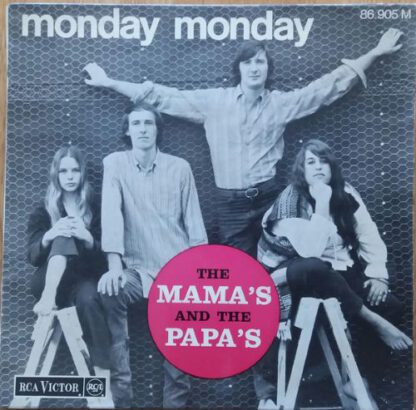 The Mama's And The Papa's ‎– Monday Monday (7"EP France 1966) vg+/vg++