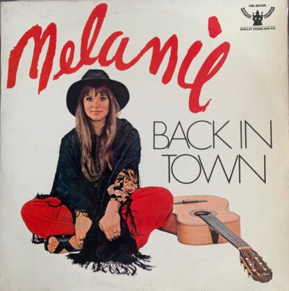 Melanie ‎– Melanie, Back In Town (LP NL 1969) nm-/vg+++