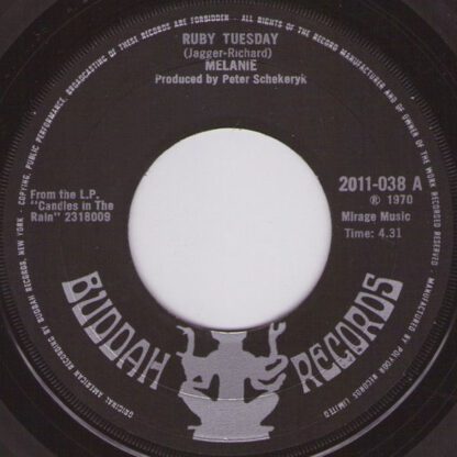 Melanie – Ruby Tuesday / What Have They Done To My Song Ma (7"si UK 1970) g+/vg+