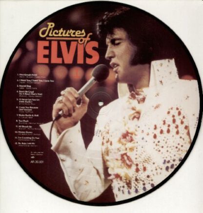 Elvis Presley ‎– Pictures of Elvis 1 (LP Denmark 1984) Picture Disc! vg - Image 2