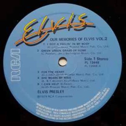 Elvis Presley - Our Memories of Elvis Volume 2 (LP UK 1979) vg++/vg+++ - Image 3