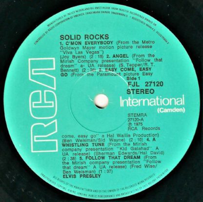 Elvis Presley - Solid Rocks (2LP NL 1975) nm/vg - Image 5