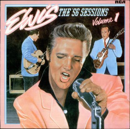 Elvis Presley - Elvis: The '56 Sessions Volume 1 (LP UK 1978) vg++/vg++ (Damaged Volume 2 extra for free)