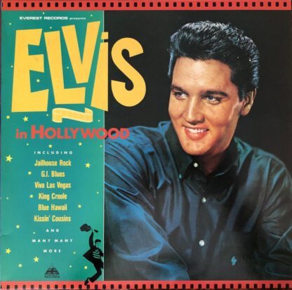 Elvis Presley ‎– Elvis In Hollywood (LP France 1976) vg+/vg++