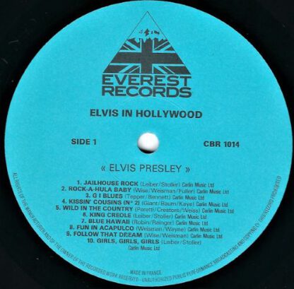 Elvis Presley ‎– Elvis In Hollywood (LP France 1976) vg+/vg++ - Image 3