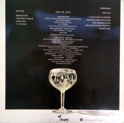 Procol Harum ‎– Grand Hotel (LP NL 1973) vg++/vg+ - Image 2