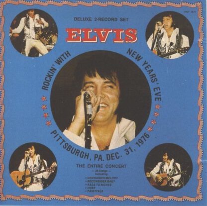 Elvis Presley ‎– Rockin' With Elvis New Years' Eve (2LP US 1977, Unofficial release!) nm/vg++