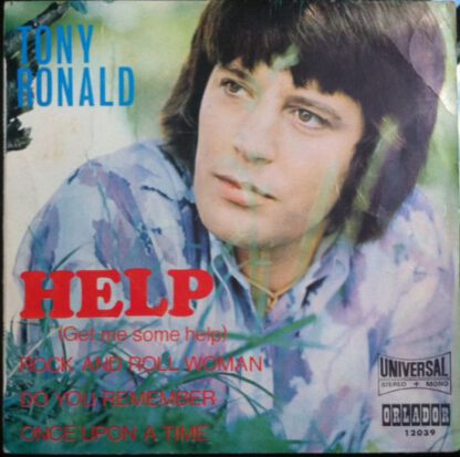 Tony Ronald ‎– Help (Get Me Some Help) 7"EP Spain 1971 vg+/vg+