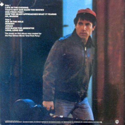 Paul Simon ‎– One-Trick Pony (LP Canada 1980) vg+/vg+ - Image 2