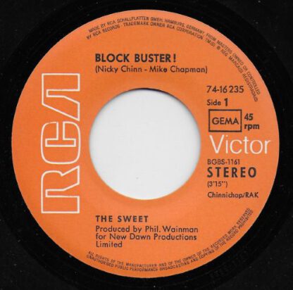 (The) Sweet – Block Buster (7"si Germany 1975) re-pressing of 1973 original vg++/vg+ - Image 2