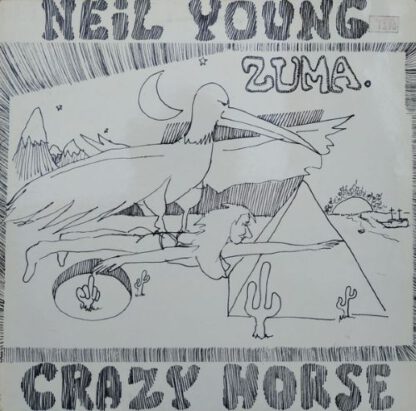 Neil Young with Crazy Horse ‎– Zuma (LP NL 1975) nm/nm-