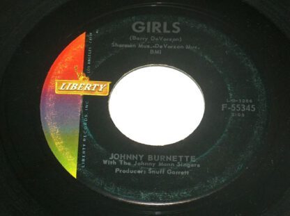 Johnny Burnette ‎– Girls (7"si US 1961) vg++