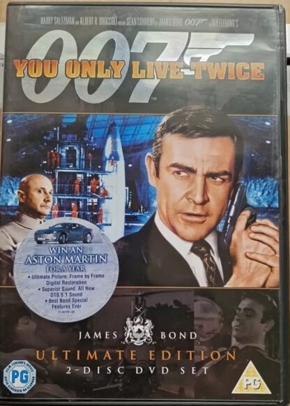 James Bond/007 #5: You Only Live Twice (2DVD UK 2006) Ultimate Edition - Dutch subtitles included