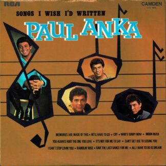 Paul Anka ‎– Songs I Wish I'd Written (LP UK 1970) nm-/vg++